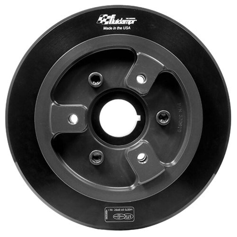 Fluidampr 90-05 Toyota 1JZ/2JZ I6 Steel 8.5in Dia Dry Sump Pulley Internally Balanced Damper - Graveyard Performance