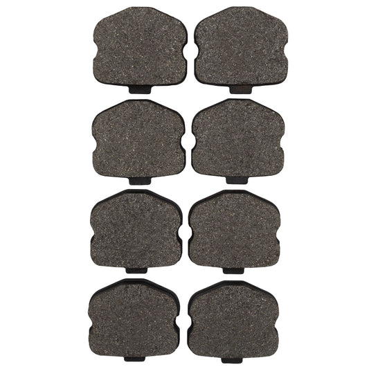 R1 06-13 Chevrolet Corvette Rear Semi Met Brake Pads