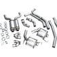 AWE Tuning 19-23 Audi C8 S6/S7 2.9T V6 AWD Touring Edition Exhaust - Chrome Silver Tips