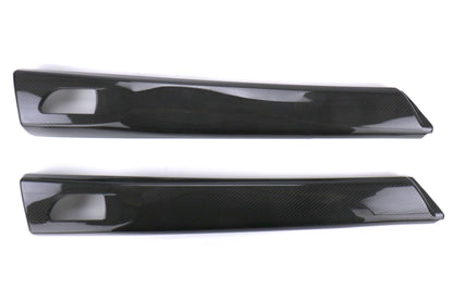 OLM LE Dry Carbon Fiber Rear Door Trim Upper Panels - 2015-2021 Subaru WRX / STI - Graveyard Performance