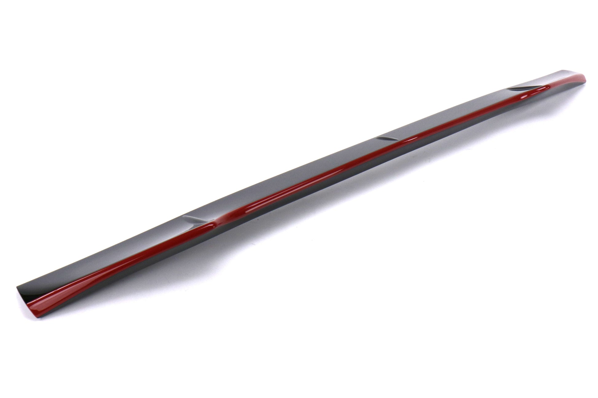 OLM RS Style Redline Gurney Flap for STI Spoiler - 2015-2021 Subaru WRX / STI - Graveyard Performance