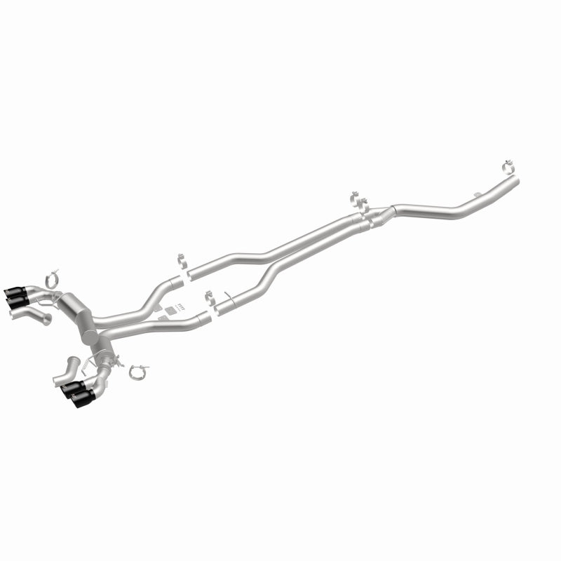 MagnaFlow BMW SPEQ Series Cat-Back Exhaust System Black Chrome - Graveyard Performance