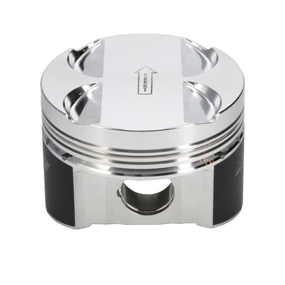 Manley Hyundai Genesis Coupe 2.0L Turbo 86.0mm +.5mm Oversized Bore 9.3:1 Dish Piston Set with Rings - Graveyard Performance