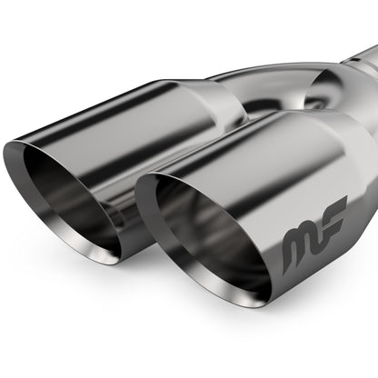 MagnaFlow Sys C/B 2015 Volkswagen Golf 1.8L 2.5in SS Dual Driver Side Exit Polished 3 Tip - Graveyard Performance