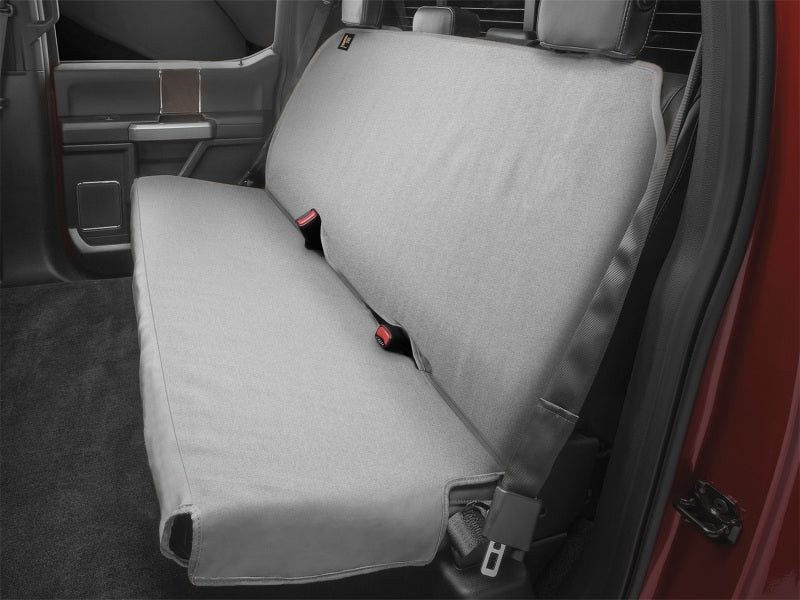 WeatherTech 05-10 Dodge RAM 1500 / 07-10 Ford F-250 / 04-15 Nissan Titan Gray Rear Seat Protector - Graveyard Performance