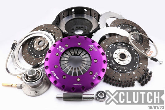 XClutch 09-15 Cadillac CTS V 6.2L 9in Triple Solid Organic Clutch Kit - Graveyard Performance