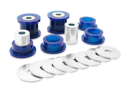 SuperPro 2009 Nissan GT-R Premium Front Steering Rack and Pinion Mount Bushing Set - Graveyard Performance