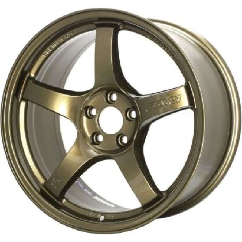 Gram Lights 57DR 18x9.5 +38 5x114.3 Glossy Gray Wheel - Graveyard Performance