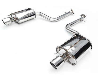 Invidia 00+ S2000 Q300 Rolled Stainless Steel Single Tip Cat-back Exhaust - Graveyard Performance