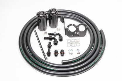 Radium Engineering Dual Catch Can Kit S197 Shelby Gt500 Fluid Lock - Graveyard Performance