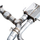 AWE 2023 C8 Corvette Z06 SwitchPath Cat-Back Exhaust - Diamond Black Tips
