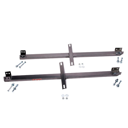 BBK 94-95 Mustang Subframe Connector Full Length With Seat Support Bracket - Graveyard Performance