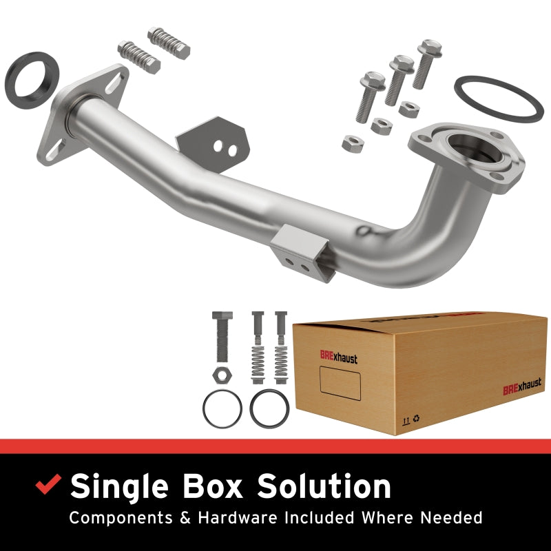 BRE Exhaust 93-95 Civic del Sol 1.5L Front Pipe Kit - Graveyard Performance
