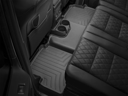 WeatherTech 2019+ Hyundai Veloster Rear FloorLiner - Black - Graveyard Performance