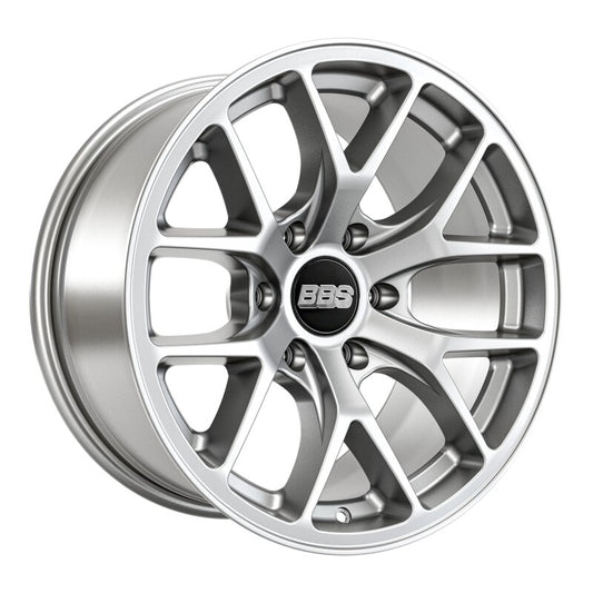 BBS TS-P 18x9in - 6x139.7 - 106.1 CB - ET0 - Satin Silver Wheel