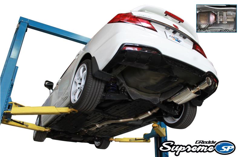 GReddy 12-15 Honda Civic Si Coupe 76mm Supreme SP Cat-Back Exhaust - Graveyard Performance