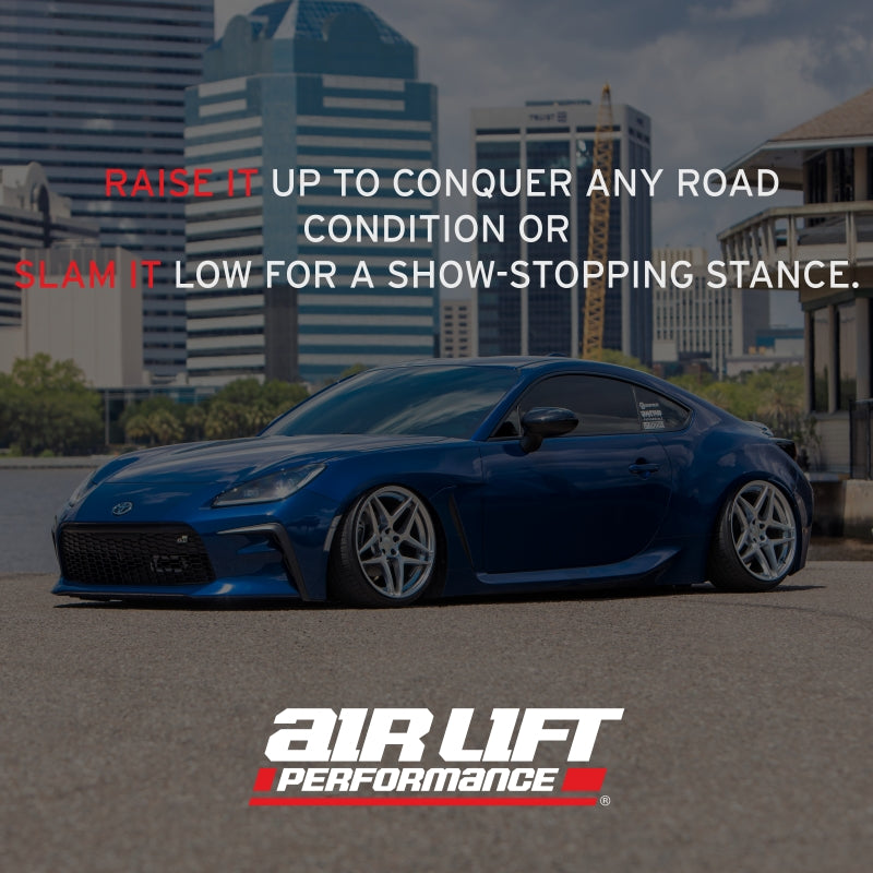 Air Lift Performance 12-25 Subaru BRZ / 12-20 Toyota GT86 Rear Air Suspension Kit - Graveyard Performance