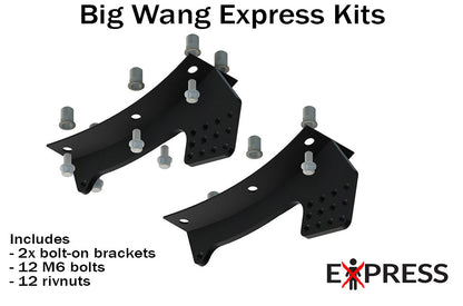 bolt on Wang mounts.