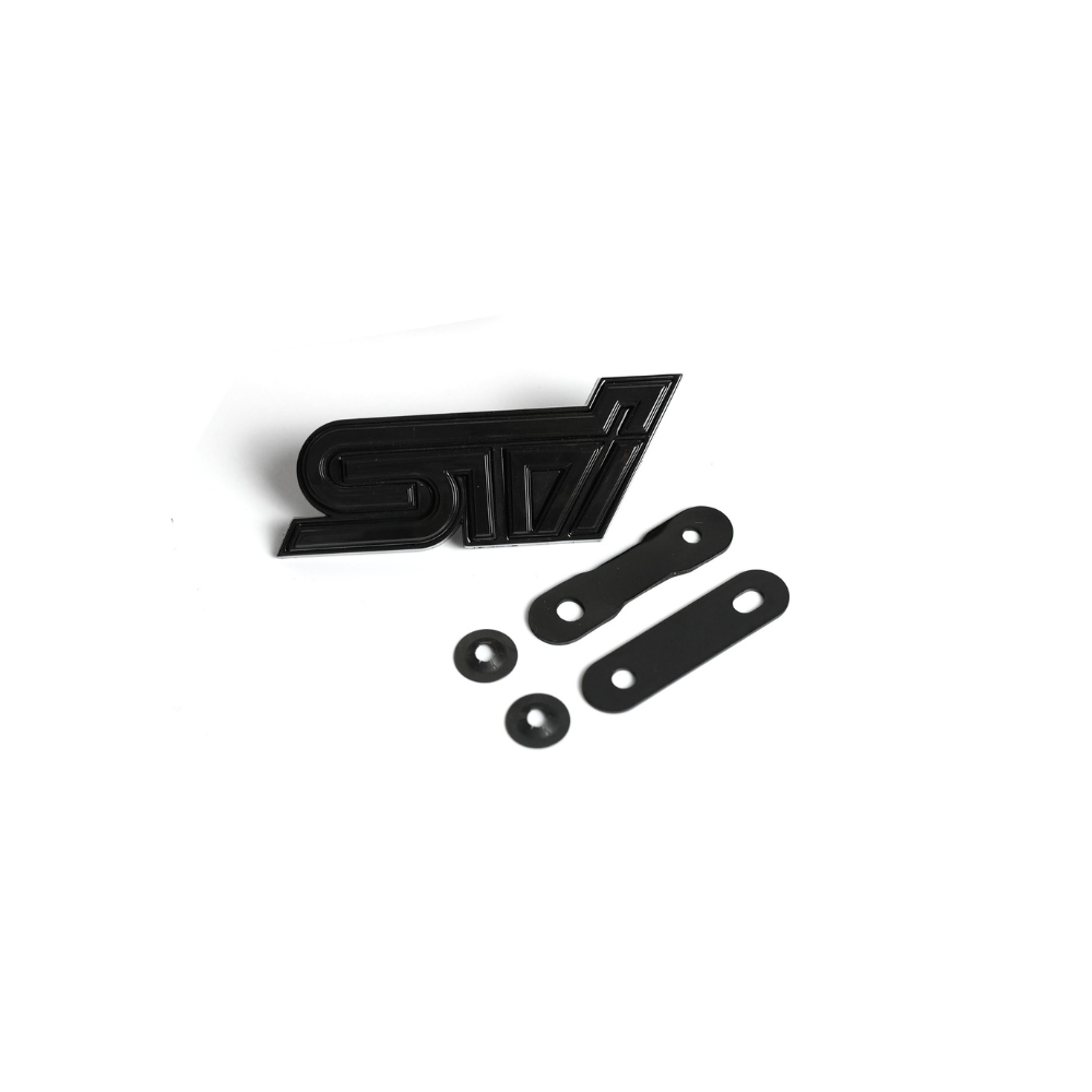 Racing Art STI Grille Emblem w/ Multiple Color Avaialable [Universal]