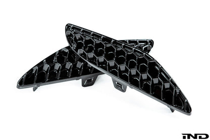 Acexxon F95 X5M / F96 X6M Rear Reflector Insert Set - 3D Honeycomb - Graveyard Performance