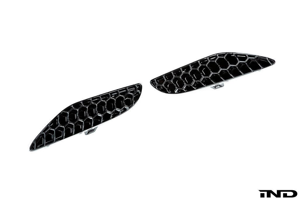 Acexxon F95 X5M / F96 X6M Rear Reflector Insert Set - 3D Honeycomb - Graveyard Performance