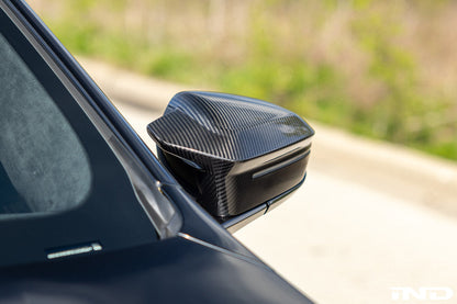 TREVORA G90 M5 / G60 i5 M60 Carbon Mirror Cover Set - Graveyard Performance