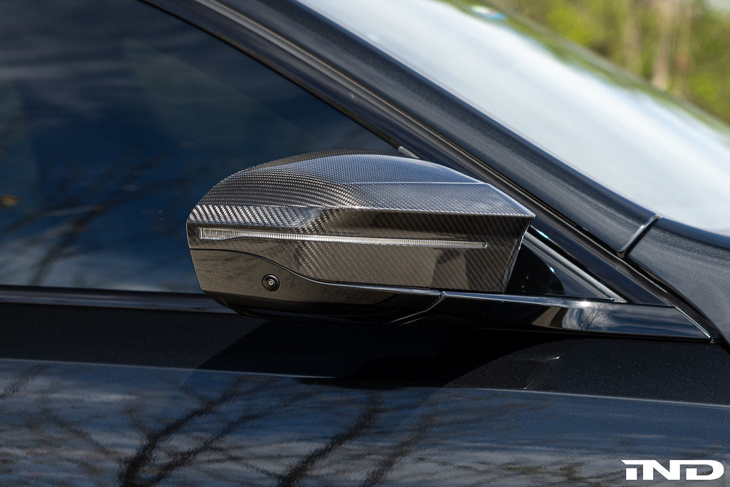 TREVORA G90 M5 / G60 i5 M60 Carbon Mirror Cover Set - Graveyard Performance