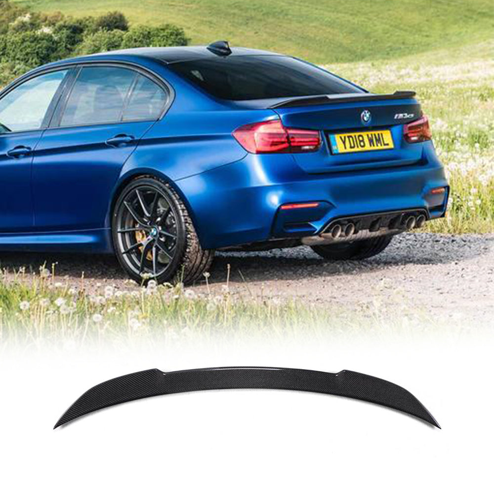 BMW F30 & F80 M3 CS Type Trunk Spoiler - Carbon Fiber - Graveyard Performance