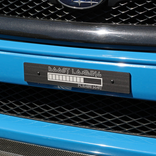 Billetworkz "Boost Loading" License Plate Delete - Graveyard Performance