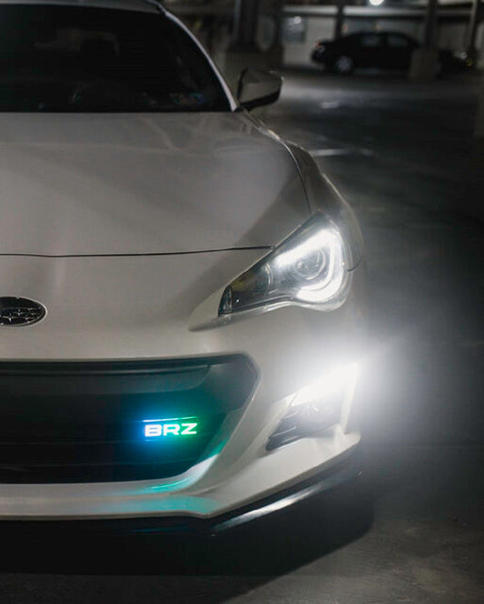 Lit Logos BRZ Grill Badge | 2013-2024 BRZ
