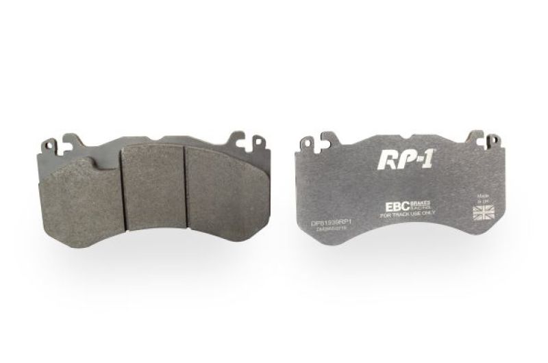 EBC Racing 2014+ Mercedes-Benz AMG GT RP-1 Race Front Brake Pads - Graveyard Performance