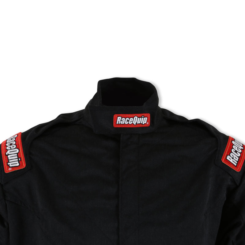 RaceQuip Black Chevron-5 Jacket SFI-5 - 3XL - Graveyard Performance