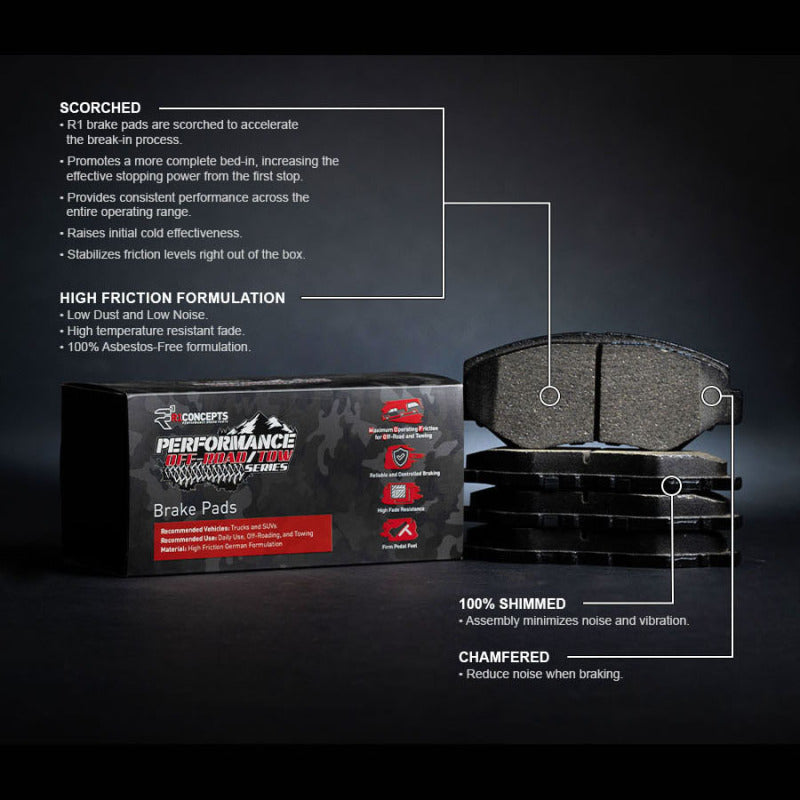 R1 21-26 Lincoln Navigator Front Off-Road/Tow Brake Pads