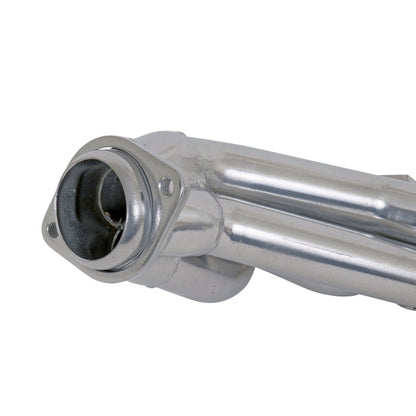 BBK 94-95 Mustang 5.0 Shorty Unequal Length Exhaust Headers - 1-5/8 Silver Ceramic - Graveyard Performance