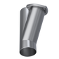 QTP 3in Weld-On QTEC Exhaust Cutout Y-Pipe