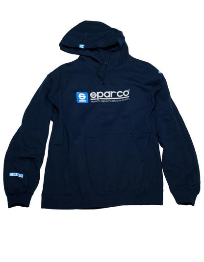Sparco Sweatshirt Hooded WWW Navy LRG - Graveyard Performance
