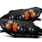 AlphaRex 99-09 Honda S2000 LUXX-Series Projector LED Headlights - Alpha-Black