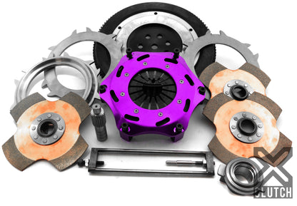 XClutch 1997 Mitsubishi Lancer EVO IV 2.0L 7.25in Triple Solid Ceramic Clutch Kit - Graveyard Performance