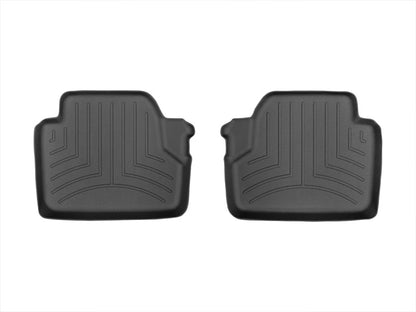 WeatherTech 14+ BMW 4-Series Rear FloorLiner - Black - Graveyard Performance