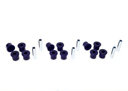 Superpro 2015+ Ford F-150 Rear Leaf Spring & Shackle Bushing Kit - Graveyard Performance