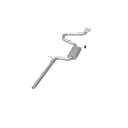 MagnaFlow Sys C/B 2015 Volkswagen Golf 1.8L 2.5in SS Dual Driver Side Exit Polished 3 Tip - Graveyard Performance