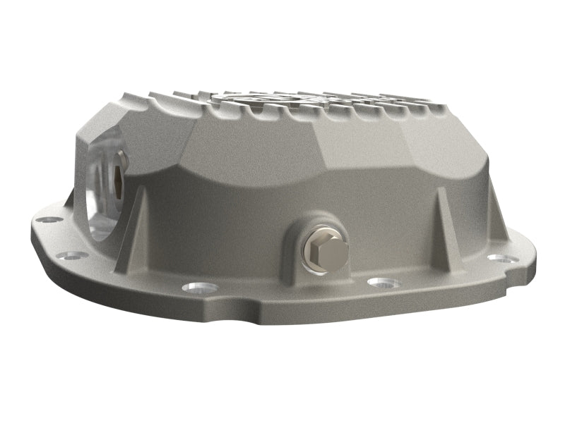 aFe 90-14 Ford F-150 Rear Differential Cover - Raw w/ Machined Fins - Graveyard Performance