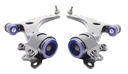 Superpro 05-11 Ford Focus  LS/LT/LV Volvo S40/V50 and C70/18mm Front Lower Control Arm Assembly Kit - Graveyard Performance
