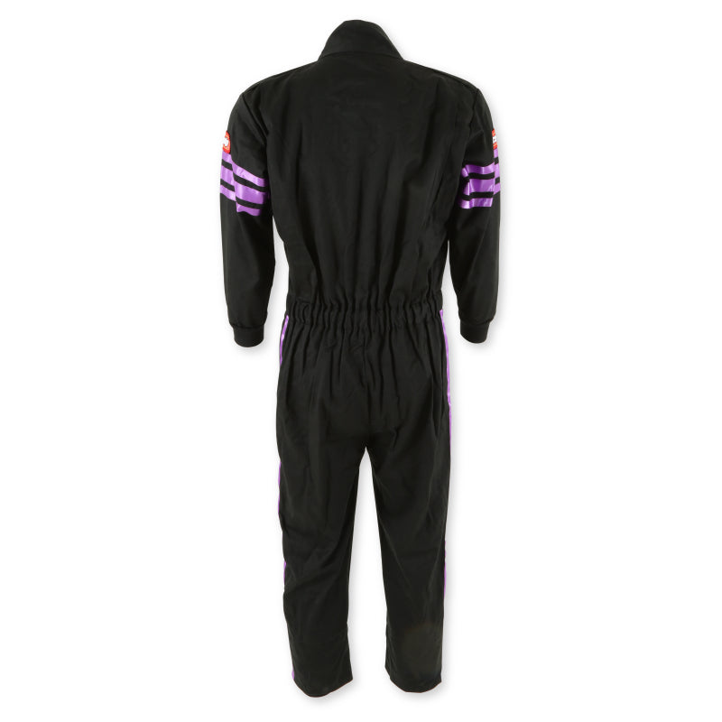 RaceQuip Purple Trim SFI-1 JR. Suit - Kids XSM - Graveyard Performance