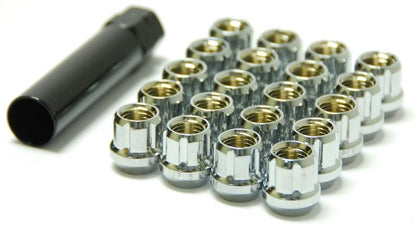 Wheel Mate Muteki Open End Lug Nuts - Chrome 12x1.25 - Graveyard Performance