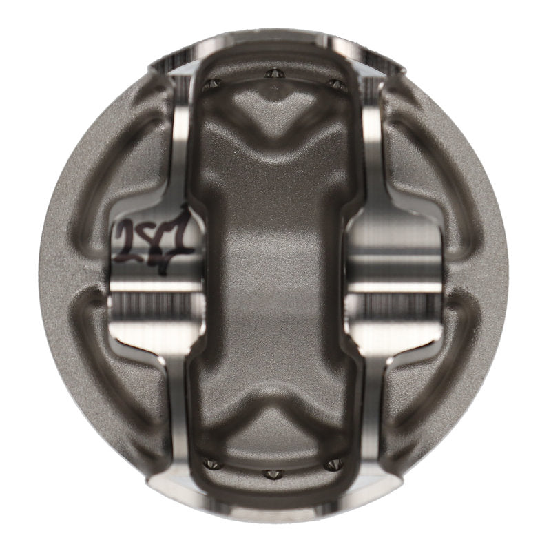 Wiseco Acura 4V Dome +5cc Strutted 81.5mm Piston Shelf Stock - Graveyard Performance