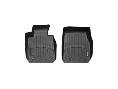 WeatherTech 12+ BMW 3-Series Front FloorLiner - Black - Graveyard Performance