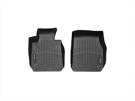 WeatherTech 12+ BMW 3-Series Front FloorLiner - Black - Graveyard Performance