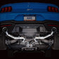 AWE 2024 Ford Mustang GT Fastback S650 RWD Track Edition Catback Exhaust w/ Dual Chrome Silver Tips