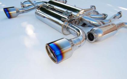 Invidia 03-08 Infiniti G35 Coupe Gemini Rolled Titanium Tip Cat-back Exhaust - Graveyard Performance